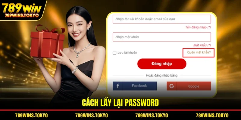 Cách lấy lại password